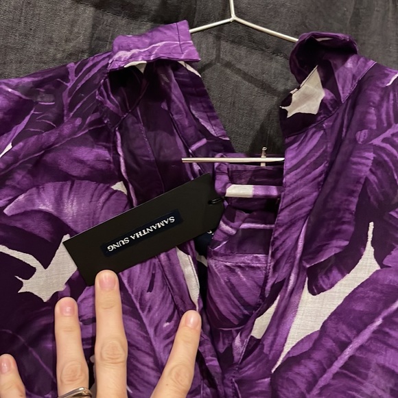 Samantha Sung Purple Dress - Picture 3 of 4